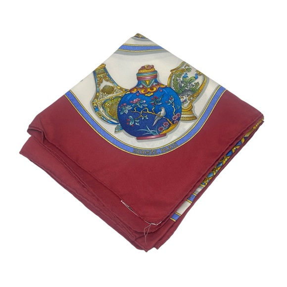 Hermes Vintage Scarf Carre 90”Qu’Importe Le Falcon” - Picture 5 of 16